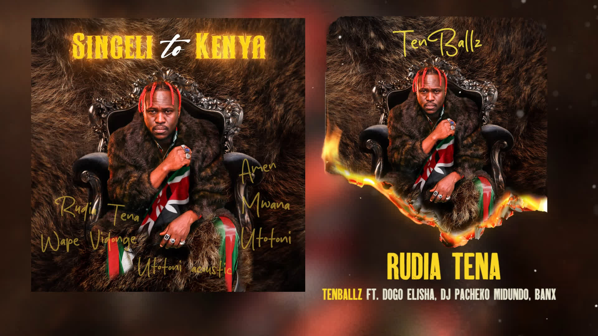 Ten Ballz , Dogo Elisha , DJ Pacheko Midundo , Banx – Rudia Tena